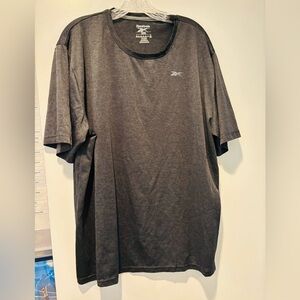 Reebok Men's Charcoal Short Sleeve Tee